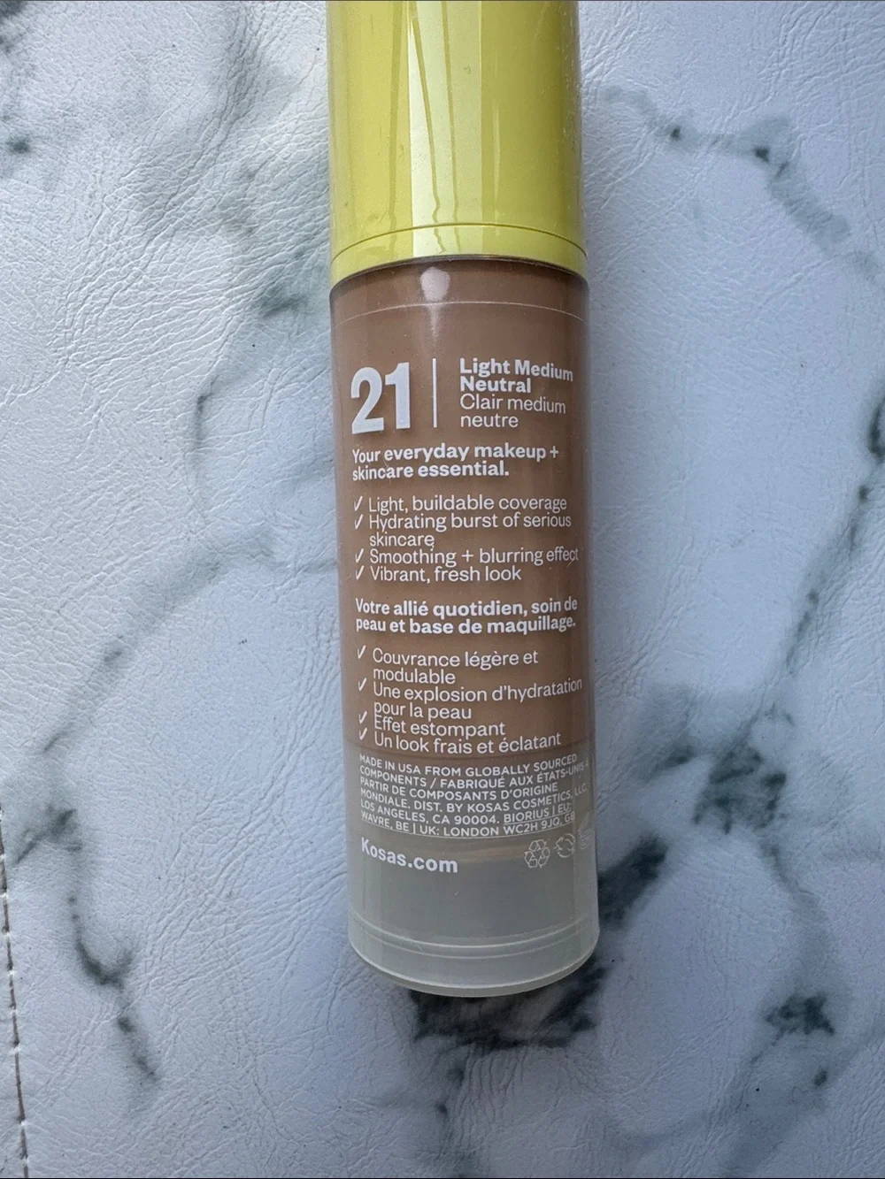 Kosas BB Burst tinted moisturiser gel cream  21 light medium neutral